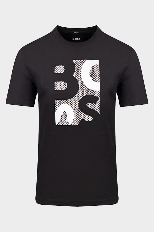 ΑΝΔΡΙΚΗ ΜΠΛΟΥΖΑ BOSS - 001 ΜΑΥΡΟ